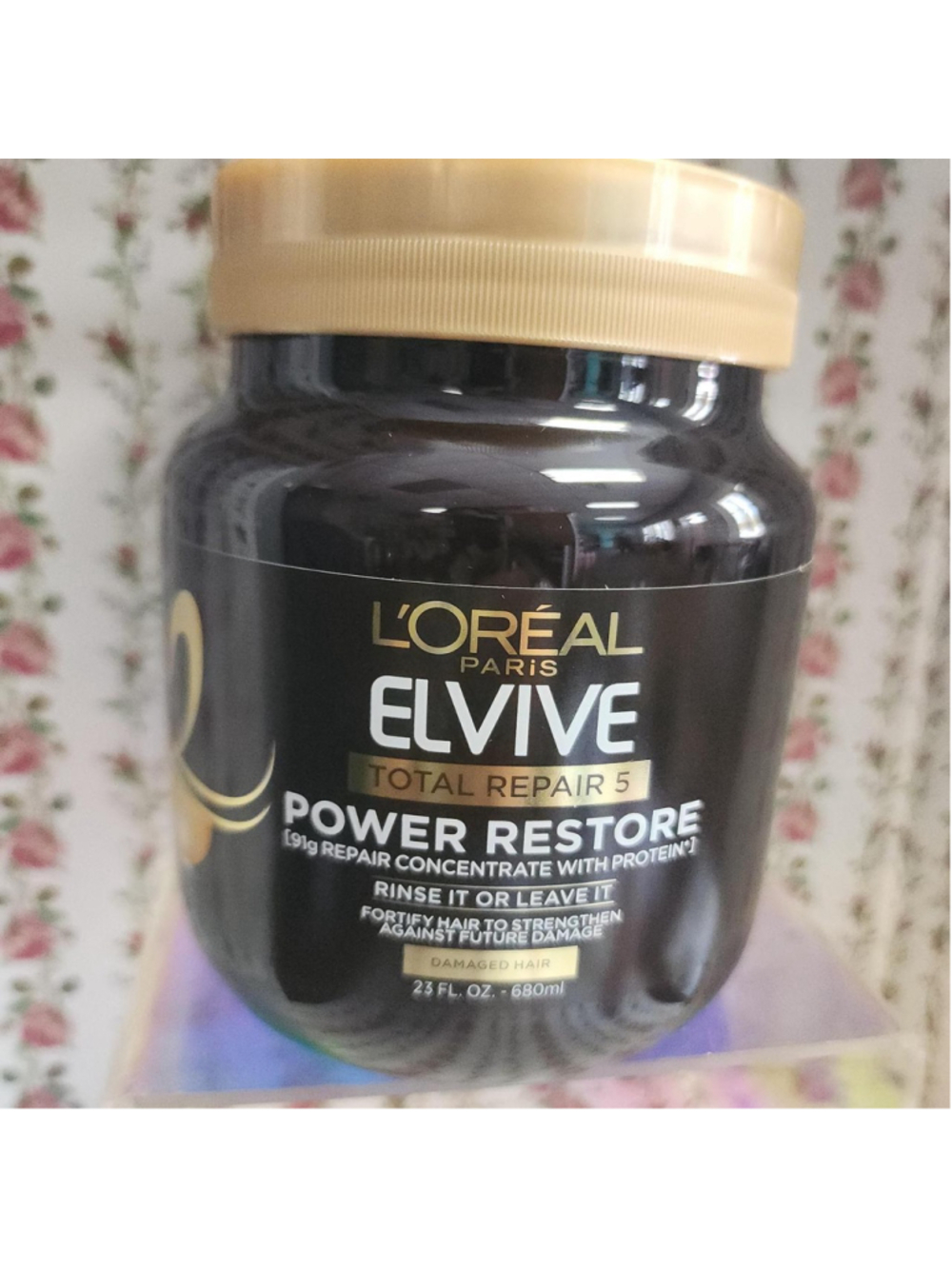 L'Oréal Elvive Total Repair 5 Power Restore Hair Mask 680ml #repair #damagedhair